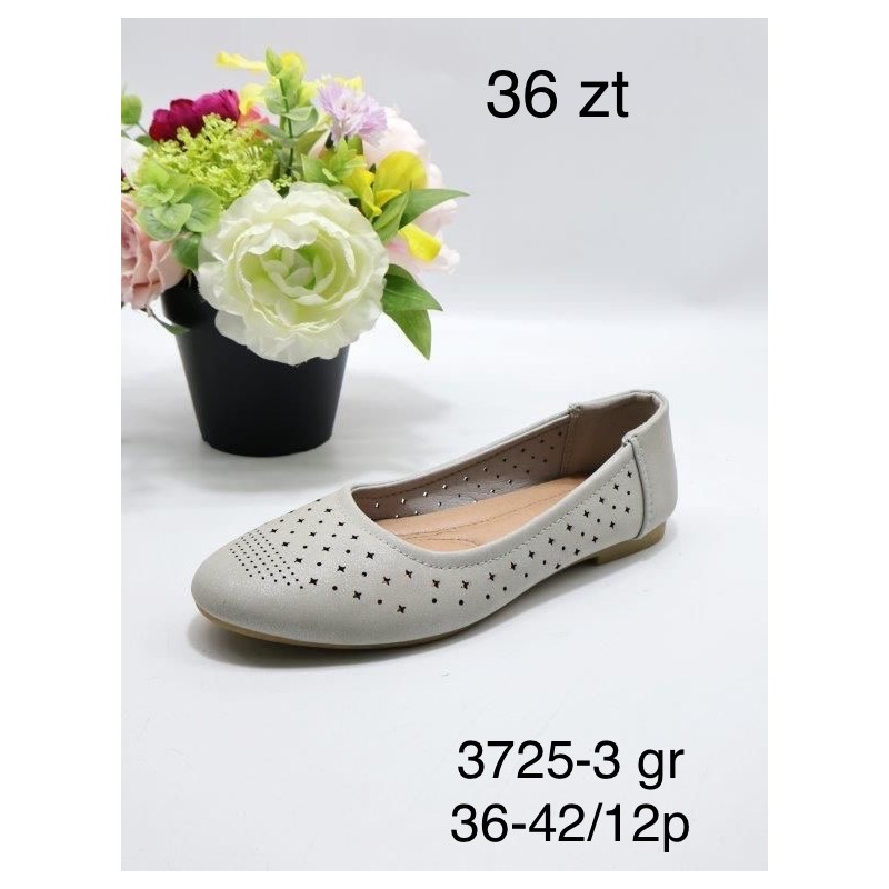 Buty Półbuty Damskie (36-42,12par)Kolor Jak na zdzięciu