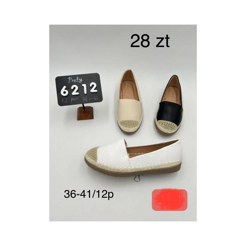 Buty Półbuty Damskie (36-41,12par)Kolor Jak na zdzięciu