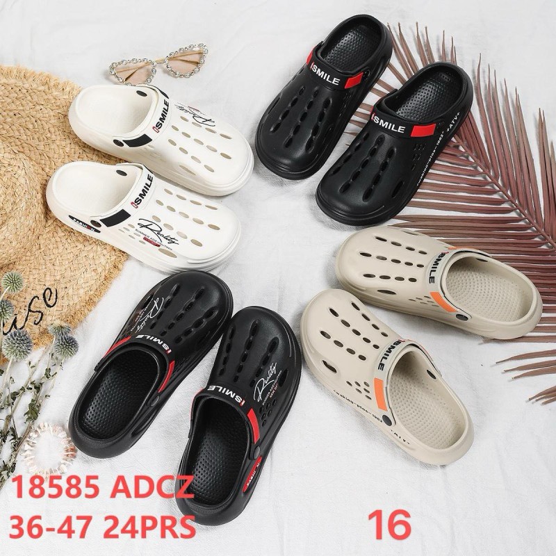 Buty Klapki Damskie (36-47,24par) Kolor Jak na zdzięciu