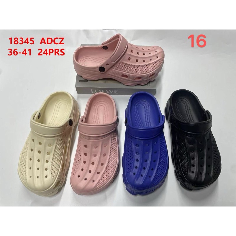 Buty Klapki Damskie (36- 41,24par) Kolor Jak na zdzięciu