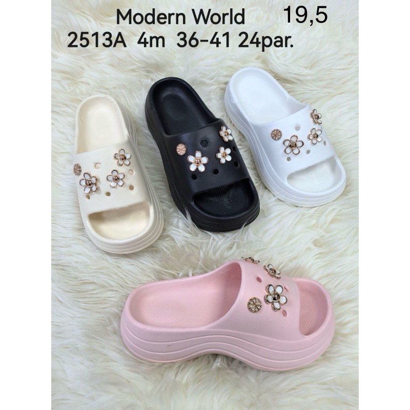 Buty Klapki Damskie (36- 41,24par) Kolor Jak na zdzięciu