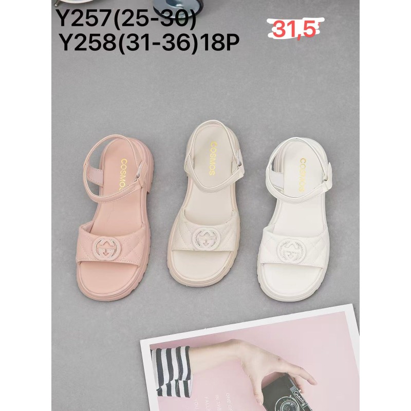 Buty Sandały DZIECIĘCE (25-30,18par) Kolor Jak na zdzięciu